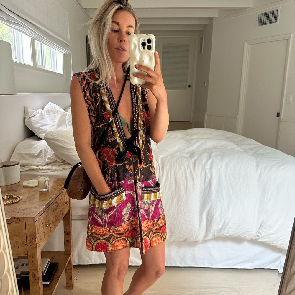 Etro Floral Print Vest